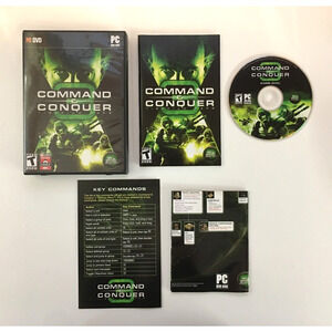 Command & Conquer 3: Tiberium Wars (PC, 2007) EA - CIB Complete w/ Poster
